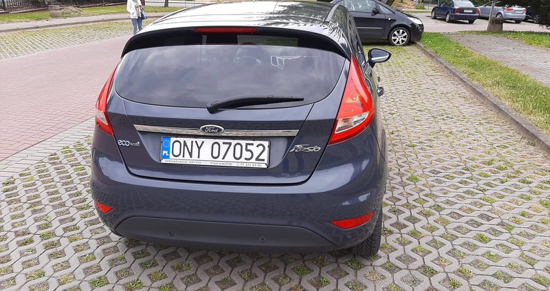 Ford Fiesta cena 19950 przebieg: 135000, rok produkcji 2011 z Nysa małe 154
